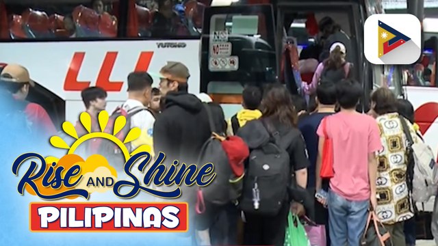 Mga biyahero, dagsa na rin sa mga bus terminal sa Cubao; dagdag na biyahe, tiniyak | ulat ni Vel Custodio
