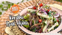 Kerabu Epal Hijau Yang Rangup, Pedas & Menyegarkan