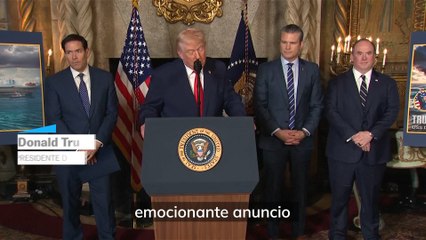 DONAKD TRUMP anuncia la construcción de un nuevo tipo de buques de guerra