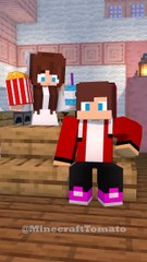 5 - Ghost JJ's sister Movie Night 😇 - JJ MAIZEN Minecraft