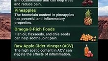 foods that can soothe arthritis pain