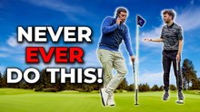 9 Things To Avoid On The Golf Course