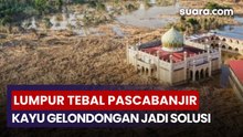 Lumpur 2 Meter Mustahil Disingkirkan? Ini Solusi Manfaatkan Kayu Gelondongan Sisa Banjir