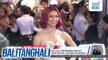 Kapuso stars, spotted sa premiere night ng MMFF entry na "Bar Boys: After School" | Balitanghali