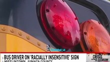 school bus driver in Pennsylvania fired for putting up a sign asking students to speak only English on the bus