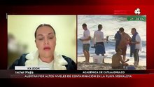 xchel Mejía habla sobre la alerta por altos niveles de contaminación en playa mismaloya