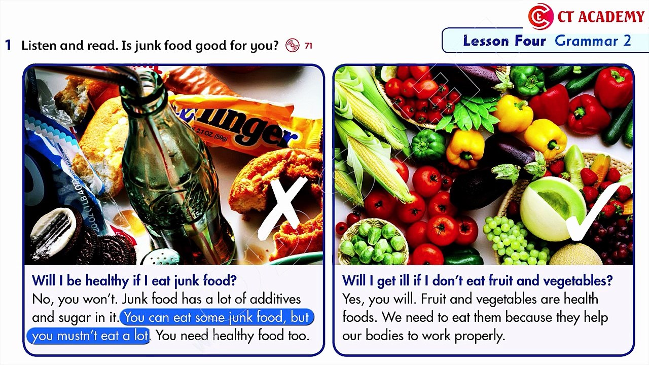FAMILY AND FRIENDS 5 - Unit 8: LET'S EAT HEALTHILY