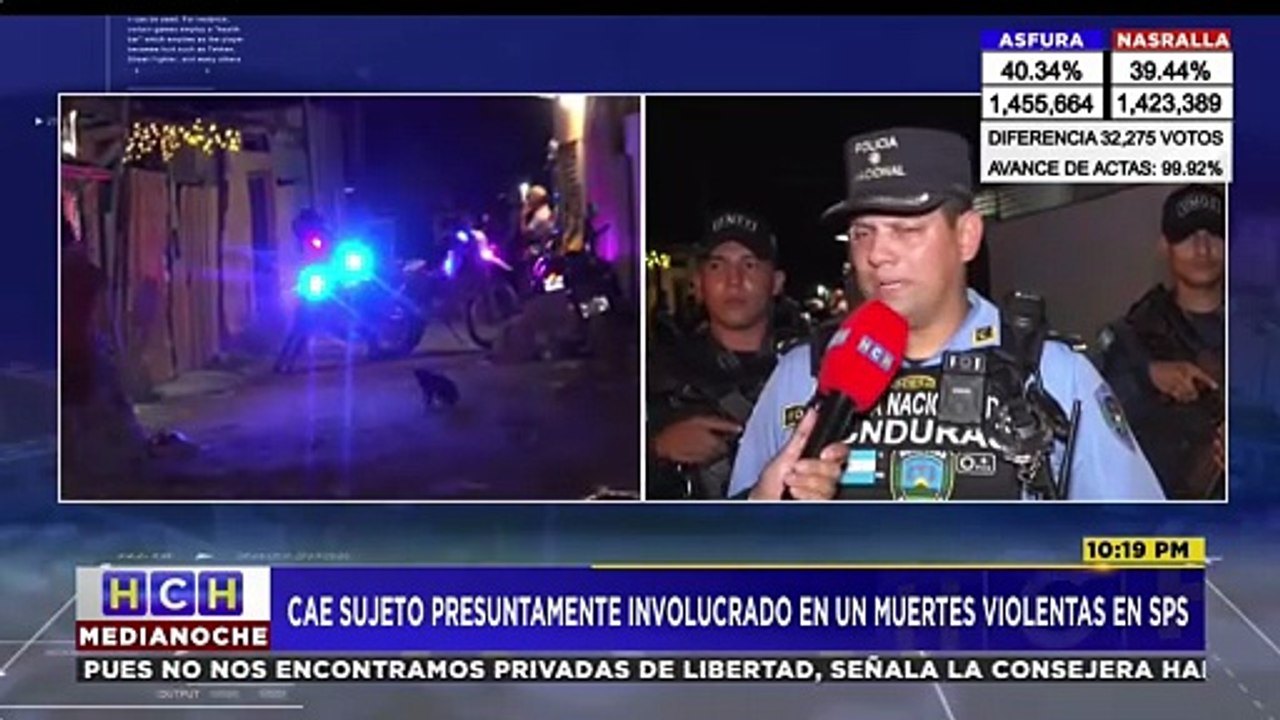 Capturan a hombre que estaría involucrado en muertes violentas en SPS