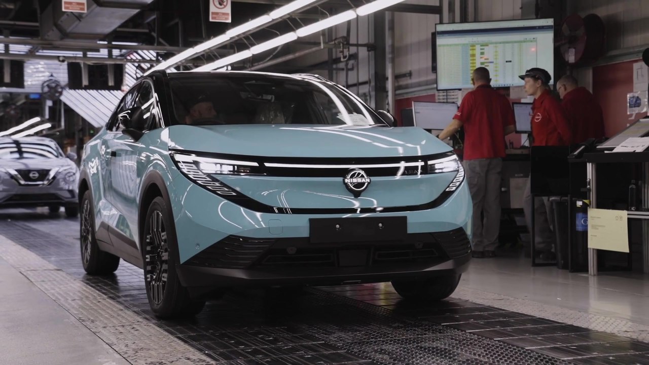 Neue Generation des Nissan Leaf verwirklicht EV36Zero-Vision im Werk Sunderland