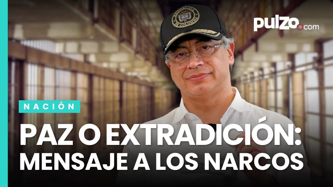 “No hay extradición”: Petro envía mensaje a narcos y grupos que avancen en acuerdos de paz | Pulzo