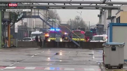 Rhône : une usine chimique explose près de Lyon, au moins quatre blessés