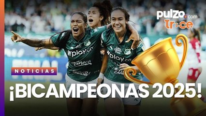 ¡Bicampeonas! Deportivo Cali venció a Santa Fe en penales y es campeón de la Liga Femenina | Pulzo