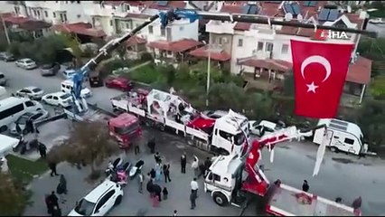 Fethiye'de akılalmaz düğün... Çifti gören gözlerine inanamadı