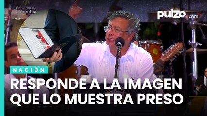 "Estoy con un traje anaranjado que dicen que es el de los presos", Petro sobre foto creada con IA