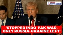Trump: Stopped India-Pakistan War, Only Russia-Ukraine Left | Washington DC