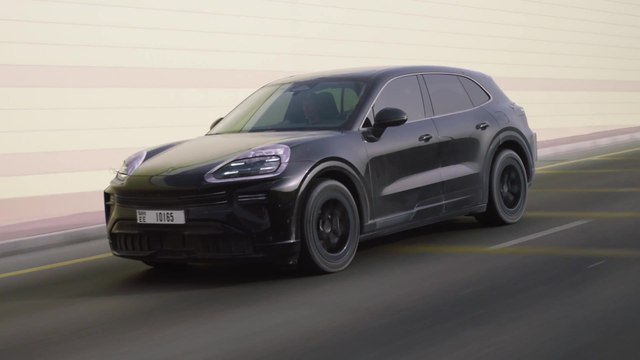 Porsche Cayenne Electric - Hot-weather testing