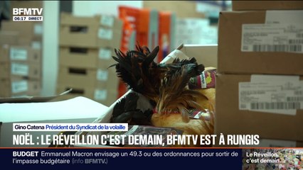 "C'est un sprint final tous les ans": BFMTV à Rungis à la veille du réveillon