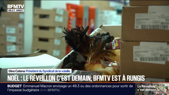 C'est un sprint final tous les ans : BFMTV à Rungis à la veille du réveillon