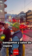 Nochebuena entre la fe y la esperanza: familias pasan la Navidad afuera de los hospitales en Nuevo León