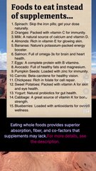 foods to eat instead of supplements