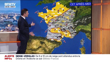 Météo: un ciel couvert sur une grande partie du pays et des températures en baisse