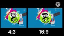 PBS Kids ID Logo (2013 - present) 4:3 vs 16:9