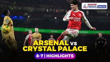 Arsenal vs Crystal Palace Highlights: Gunners Win Penalty Thriller to Reach Semis