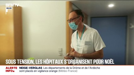 Grippe: sous tension, les hôpitaux s'organisent pour Noël