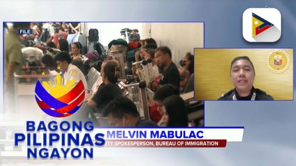 Panayam kay B.I. deputy spokesperson, Melvin Mabulac ukol sa holiday exodus at karagdagang e-gates sa mga paliparan sa bansa
