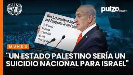 Discurso de Benjamín Netanyahu en la Asamblea General de la Onu | Pulzo