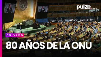 EN VIVO | Debate de la ONU y sus 80 años: Palestina, mujeres, objetivos de desarrollo y más temas