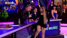 Fernando Lozano enamorado de las piernas de Yamileth