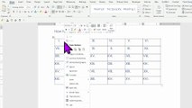 How to Adjust List indent (Space in Table) in MS Word