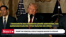 Trump'tan Venezuela Devlet Başkanı Maduro'ya gözdağı