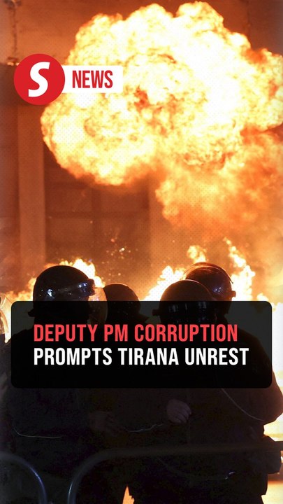 Corruption charges spark protests against Alban...