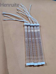 Clear Twin Tube Short Wave Heater Element Infrared Lamps Quartz Halogen Bulb 1500W Electric Heating