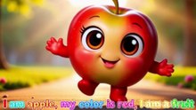 🍎🥕 I Am a Fruit, I Am a Vegetable | Kids Educational Song