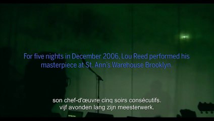 Lou Reed: Berlin (Version restaurée): Trailer HD VO st FR/NL