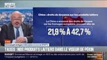 La fédération de l'industrie laitière ébranlée par les droits de douane chinois sur ses produits
