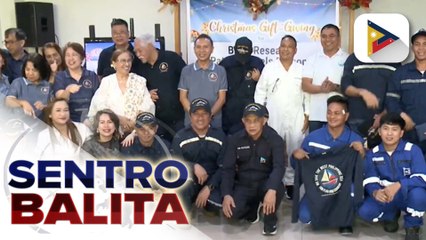 160 crew ng BFAR na frontliners sa West Phl Sea, pinarangalan; mga tauhan ng BFAR na pumapalaot sa dagat, isinusulong na maging regular na sa trabaho | ulat ni Vel Custodio