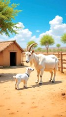 बकरी और भेड़िया की कहानी 🥰🤔