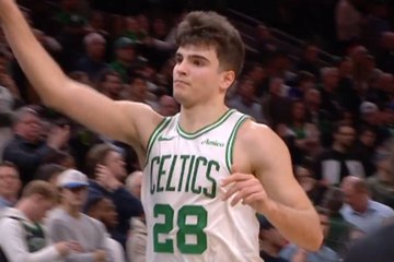 Boston ovaciona a Hugo González tras su partidazo: dobles dígitos, defensa y remontadón