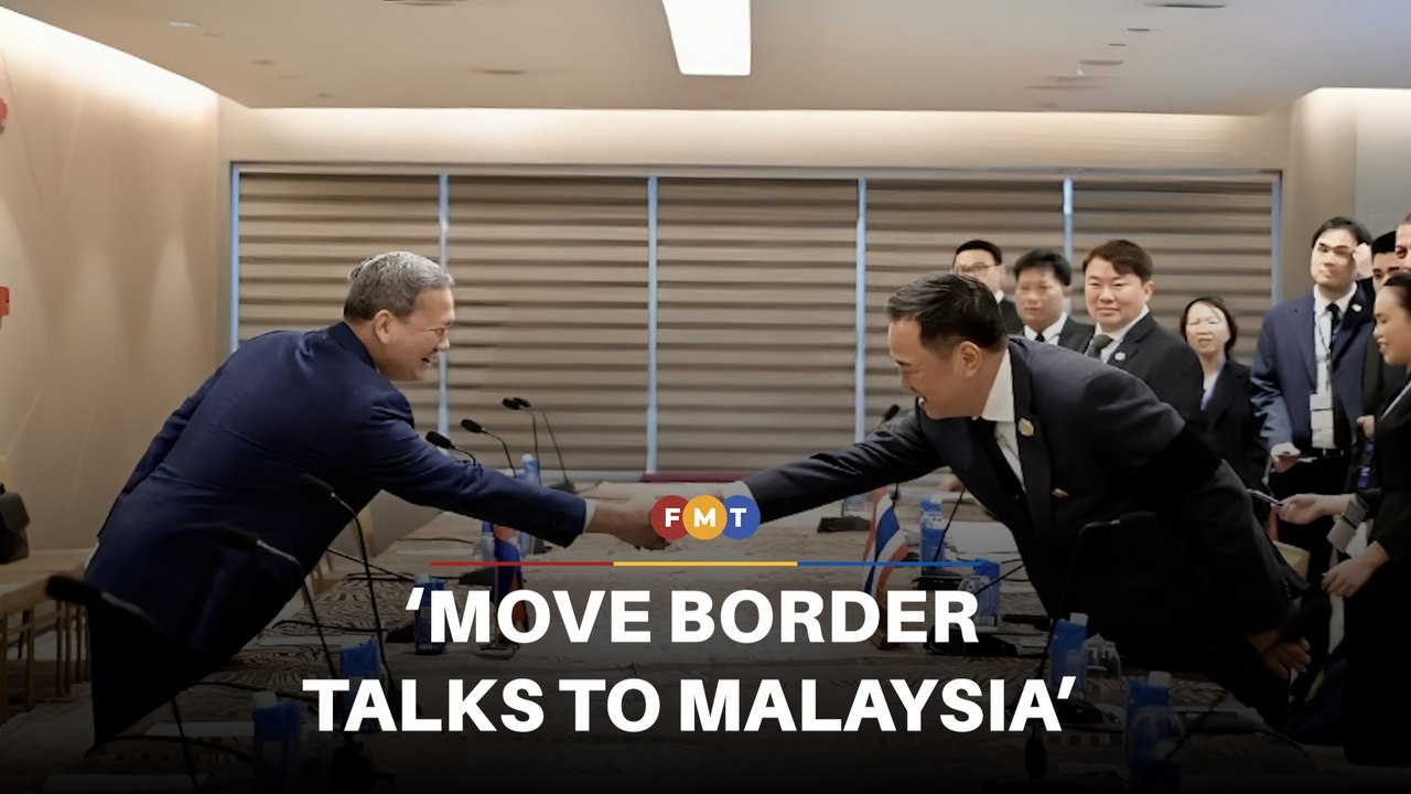 Cambodia asks Thailand to move border talks to Malaysia