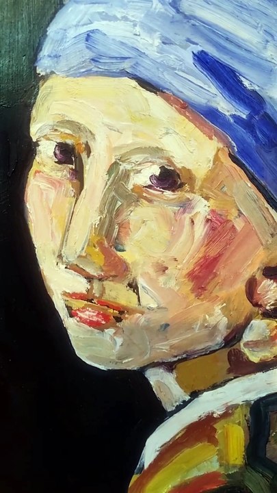 Monalisa mit Perlohrring (2)