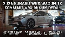 2026 Subaru WRX Wagon TS: Preis, Technik, Design & Features