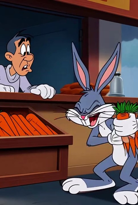 Bugbunny stealing carrot. Part 1