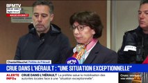 “Une situation exceptionnelle qui ne s’était pas vue depuis 1994,” explique Chantal Mauchet, préfète de l’Hérault à propos de la crue