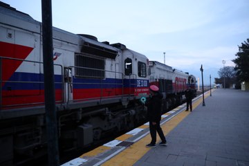 Yeni sezonun ilk seferine çıkan Turistik Doğu Ekspresi Erzincan'a ulaştı!