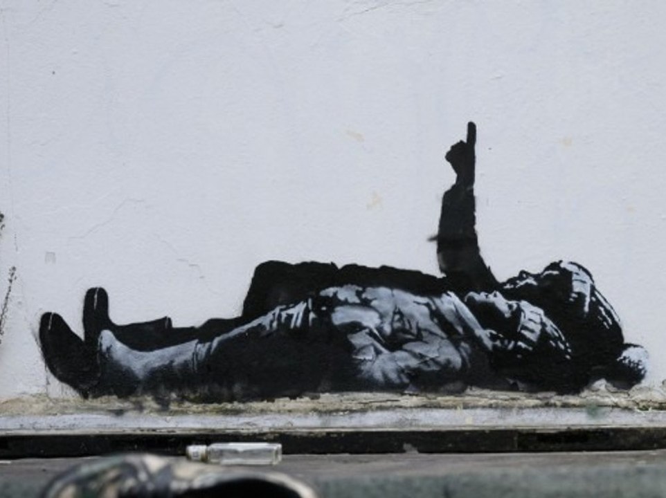 Neuer Banksy aufgetaucht: Rätsel um zweites Bild