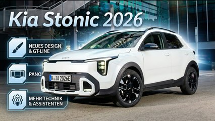 Kia Stonic MJ2026: GT-Line, neue Farben & Digital Key 2.0